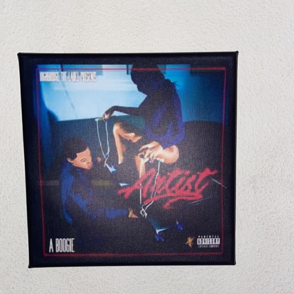 A Boogie Wit A Hoodie Canvas 8x8 - Picture 1 of 1